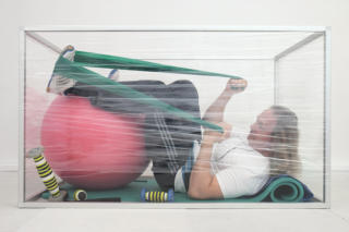 HuM-ART - "Retreat Framing No 4",  UV-Print auf Dibond, 2020
