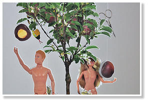 HuM-ART - "What A Fuss About An Apple" (Detail), Kinetisches Objekt, 2015