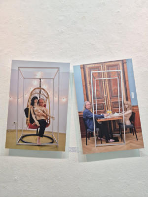 Michael HuM-ART Sardelic, "Tilt Couple Framing No 28", Fotografie, 2022, UV.Print auf Dibond, je 40,x 66 cm