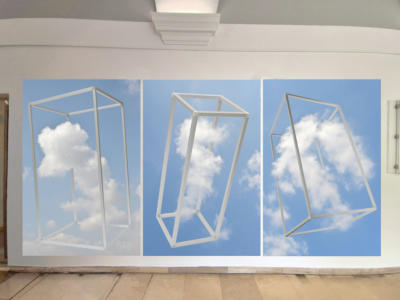 Michael HuM-ART Sardelic, „Pareidolie- Framing“, 2025